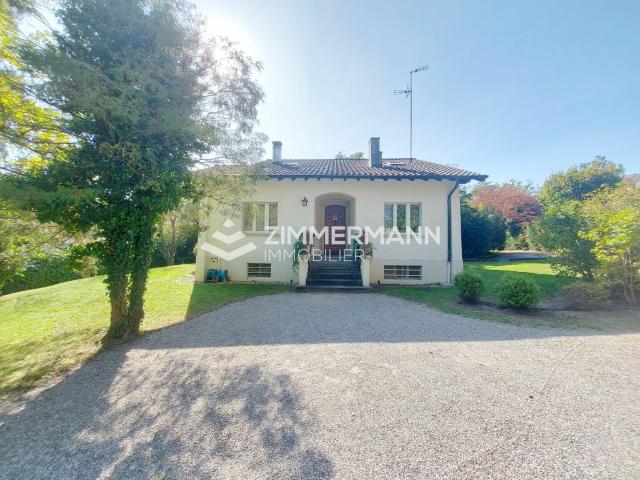 Genthod Villa familiale sur superbe parcelle arborée de 2892m²