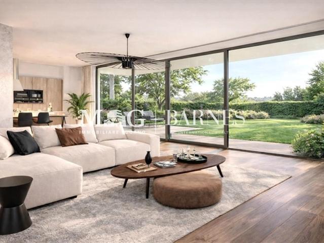 Gentilino, Collina d’Oro Neue 5.5 Zimmer Wohnung mit privatem Garten