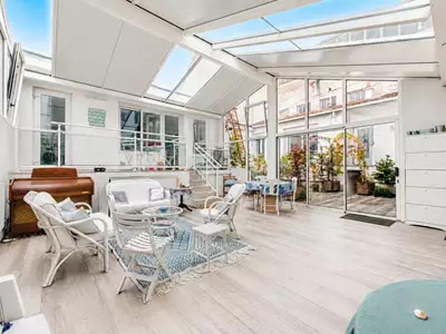 Gentilly 94250 Achat / Vente maison 7 pièces t7 terrasse cave