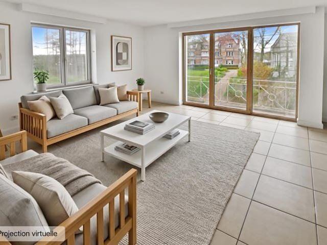 GENVAL 75 m² apartment with 2 bedr + terrace