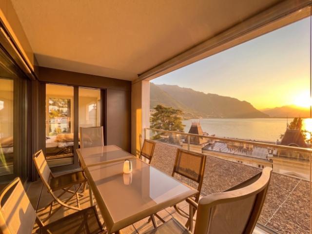 GENVERSEE ALS KULISSE – außergewöhnliche Wohnung im Herzen von Montreux