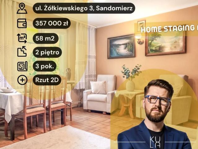 Gen. Żółkiewskiego Lina 59 m², Sandomierz