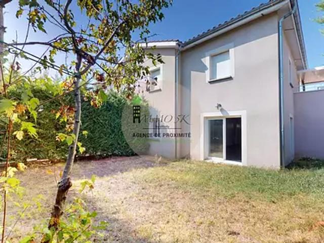 Genas 69740 Achat / Vente appartement 3 pièces t3 jardin