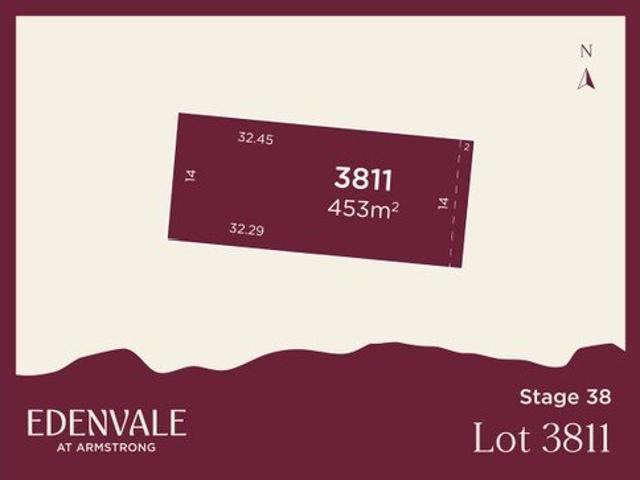 Generous 453m2 homesite with 14m frontage in Armstrong