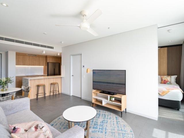 Generous 76m² two bedroom residence with study nook
