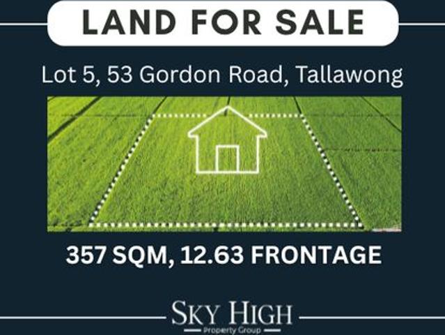 Generous 357sqm Block in Tallawong Wide 12.63m Frontage!
