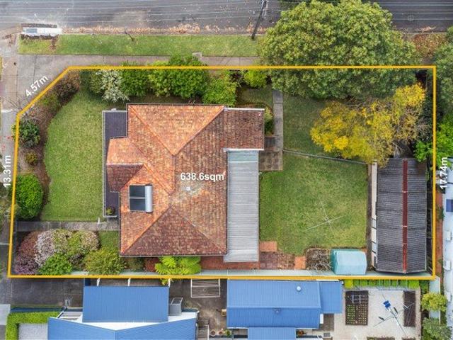 Generous Corner Block Offering Development Potential STCA