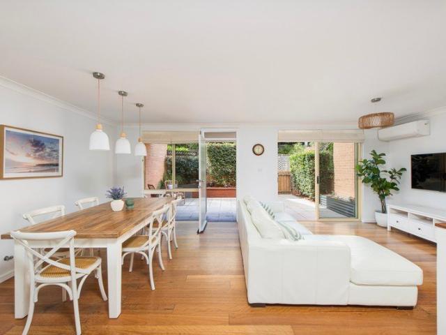 Generous family townhome with three substantial levels and multiple living zones