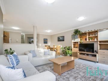 Generous in size. Quiet in Location!