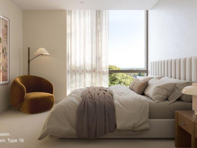 Generous spacious living with dual balconies facing towards the East and West