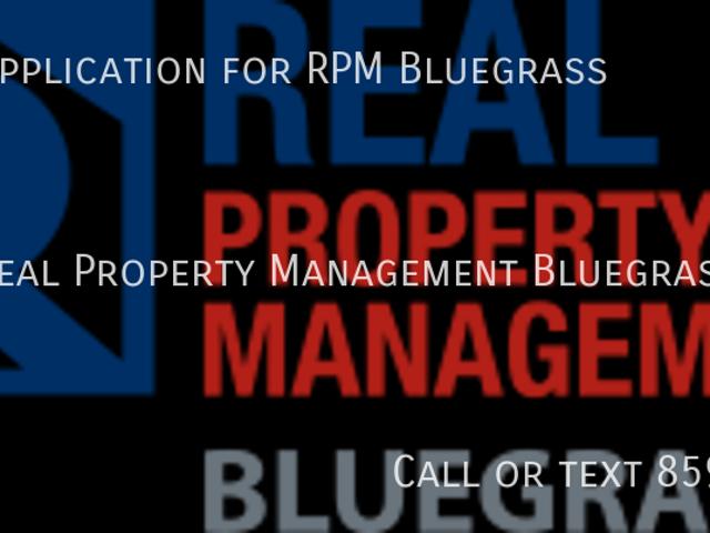 General Application for Real Property Management Bluegrass
