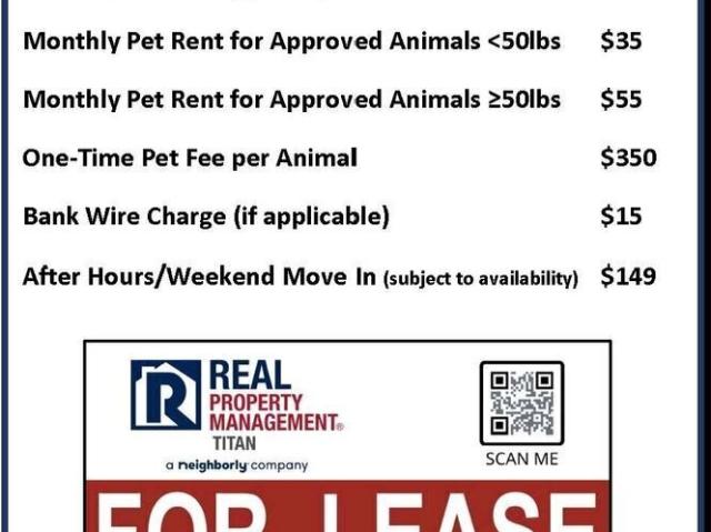 General Application for RPM Titan use when no listings currently available