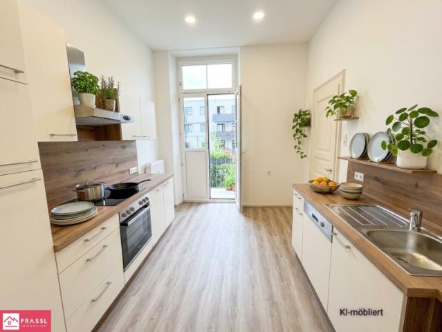 Generalsanierte 4 Zimmer Wohnung in Leoben, 110m², Balkon, vollsaniert, Top Lage!