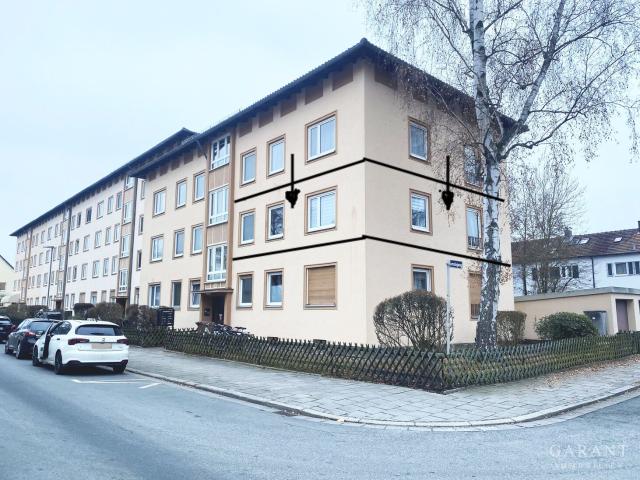 Generalsanierte sonnige 2 Zimmer Wohnung in zentraler Lage von Bayreuth