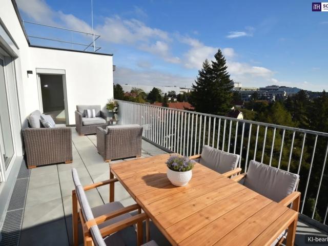 GENIAL und RAR! 5 Zimmer Penthouse mit grandiosem Fernblick, bester Ausstattung und herrlicher Terrasse!