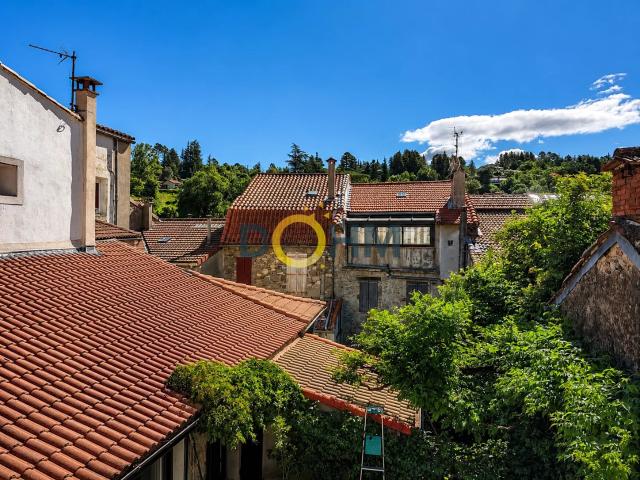 Génolhac, Maison 2ch 50m2 avec terrain non attenant