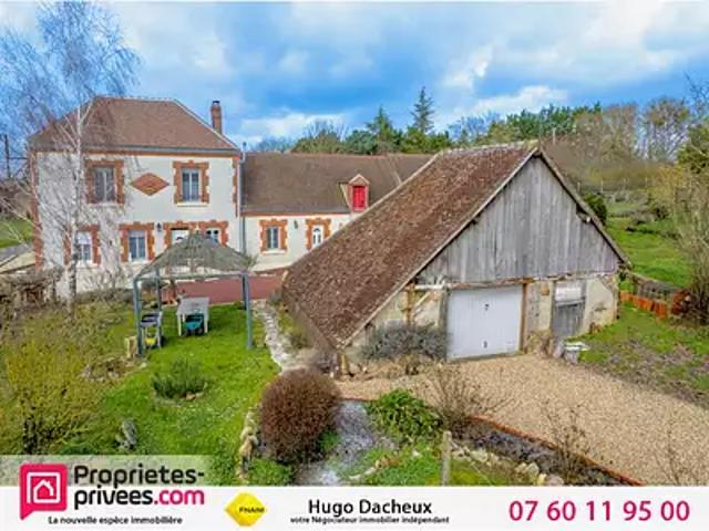 Genouilly 18310 Achat / Vente maison 5 pièces t5 jardin cave