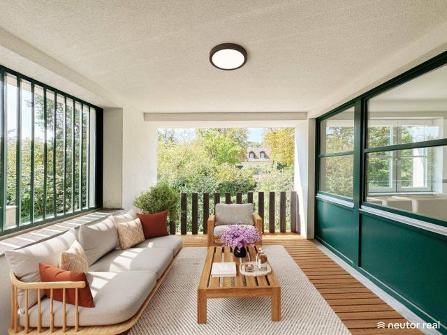 GEOTHERMIE PROJEKT Exklusive 4 Zimmer Wohnung in Sievering Atrium, Loggia, Gemeinschaftsgarten
