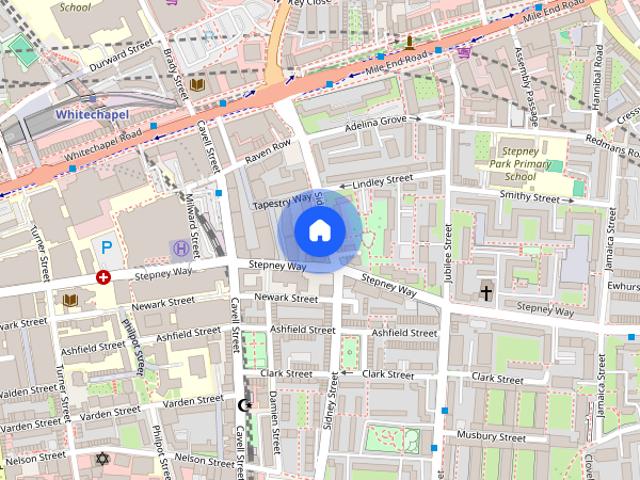 Georgette Apartments, 87 Sidney Street, Whitechapel, London, E1