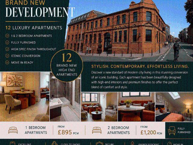 George Street, Wakefield WF1, 1 bed flat to rent, £875 pcm | PrimeLocation