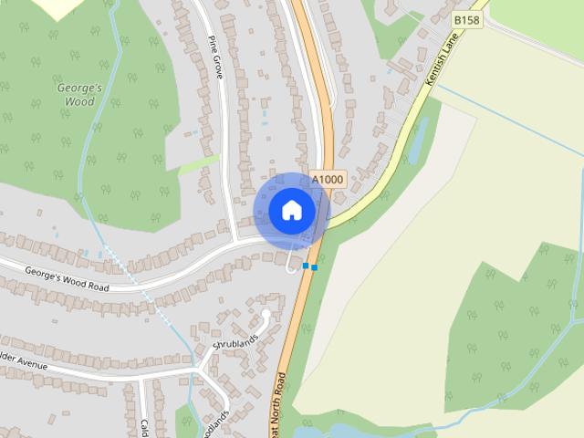 Georges Wood Road, Brookmans Park, AL9