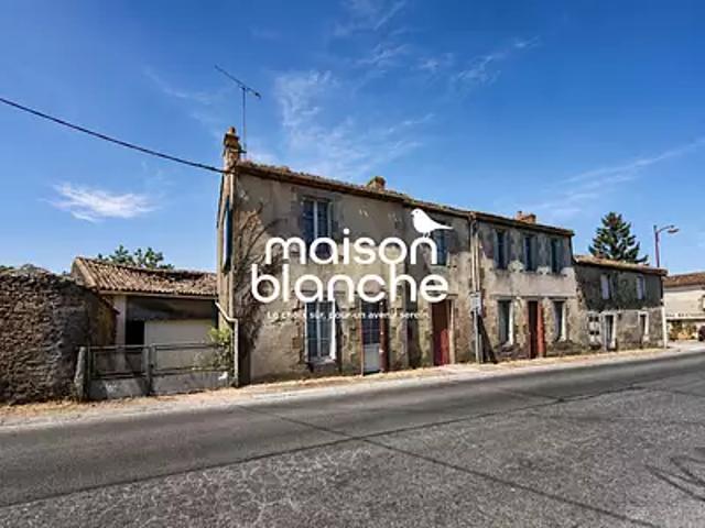 Geay 79330 Achat / Vente maison 4 pièces t4 parking garage
