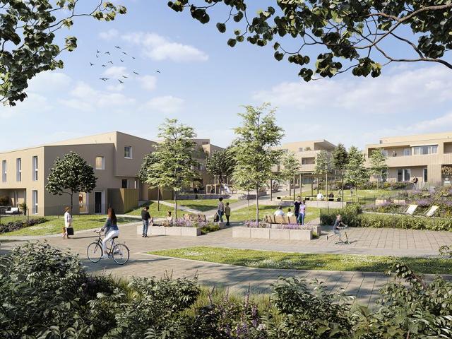Geförderte Moderne Single /Pärchenwohnung mit Garten 4/2