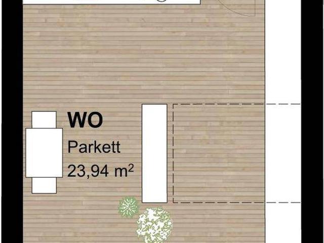 Geförderte Neubauwohnung mit Balkon im 3. Stock