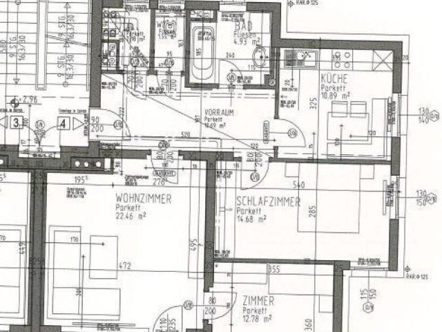 Geförderte Wohnung mit Balkon