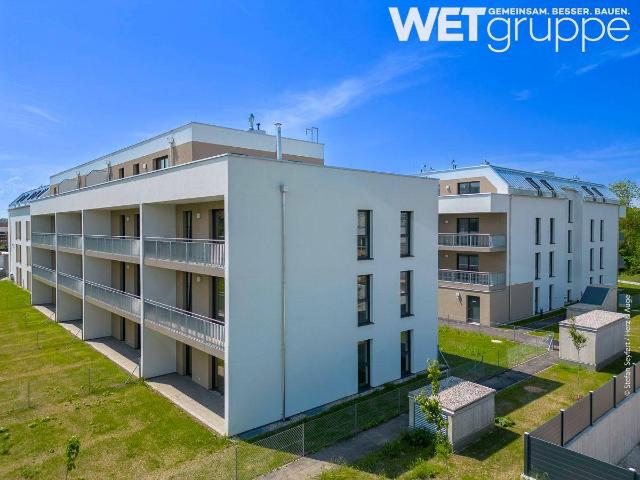 Geförderte 2 Zimmer Gartenwohnung in Miete mit Kaufoption | ca. 58 m² | Erdgeschoss | Terrasse