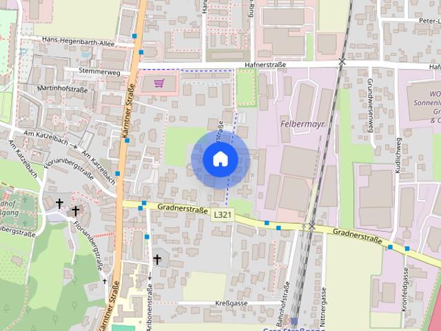 Geförderte 2 Zimmer Wohnung mit Balkon Gradnerstraße186 c Top 13c