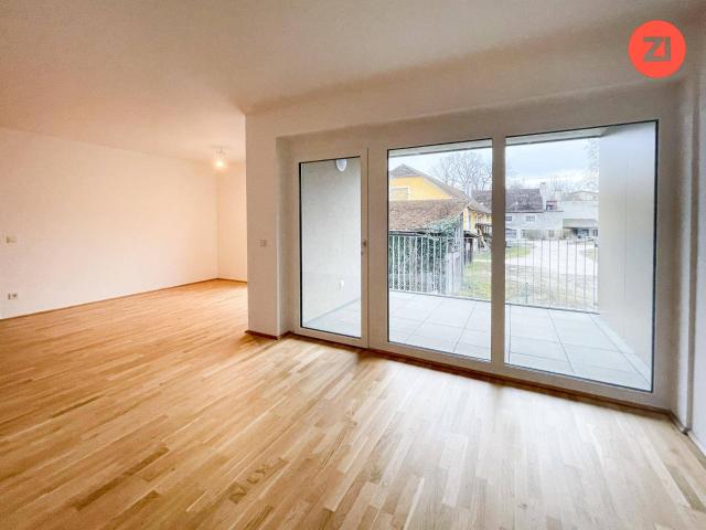 Geförderte 2 Zimmer Wohnung mit Tiefgaragenparkplatz und Loggia in Gallspach. Erstbezug!