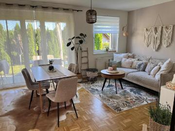 Geförderte 3 Zimmer Maisonettewohnung 82 m² mit großem Gartenanteil in Ottendorf an der Rittschein