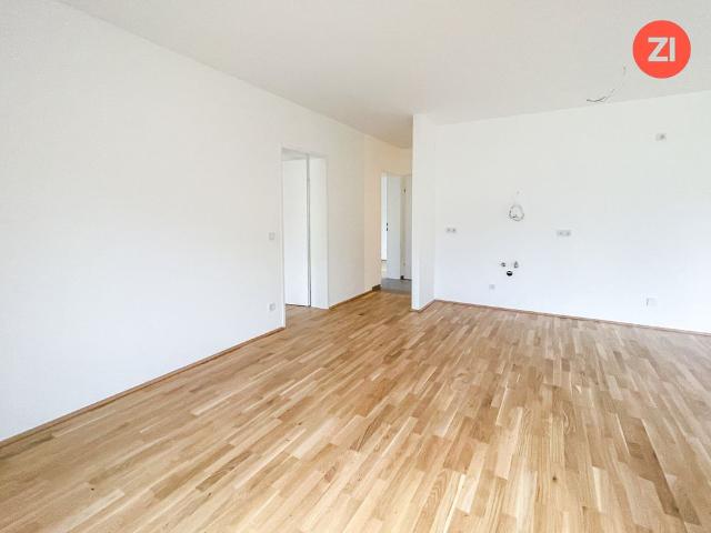 Geförderte 3 Zimmer Wohnung mit Tiefgaragenparkplatz und Loggia in Gallspach. Erstbezug!