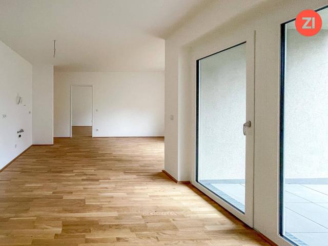 Geförderte 3 Zimmer Wohnung mit Tiefgaragenparkplatz und Loggia in Gallspach. Erstbezug!