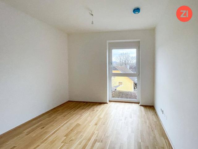 Geförderte 3 Zimmer Wohnung mit Tiefgaragenparkplatz und Loggia in Gallspach. Erstbezug!
