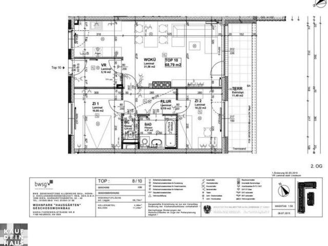 GEFÖRDERTE 3 ZIMMERWOHNUNG MIT BALKON!