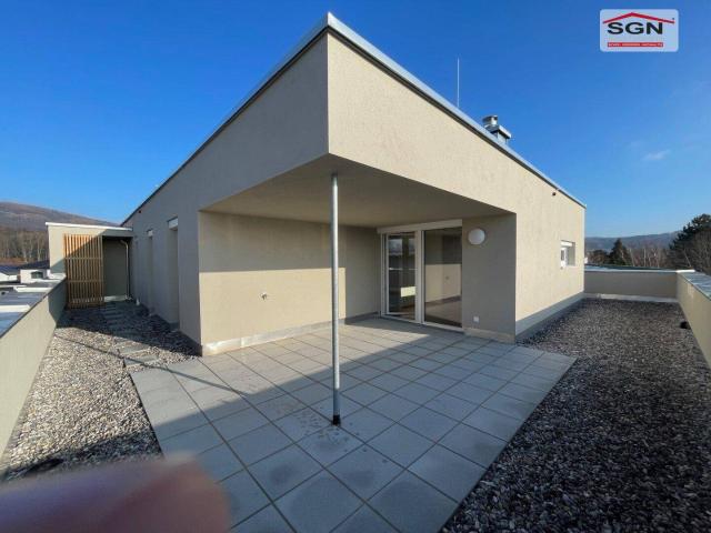 Geförderte 4 Zimmer Dachgeschoss Wohnung mit Terrasse u. Miete Kaufoption im Erstbezug