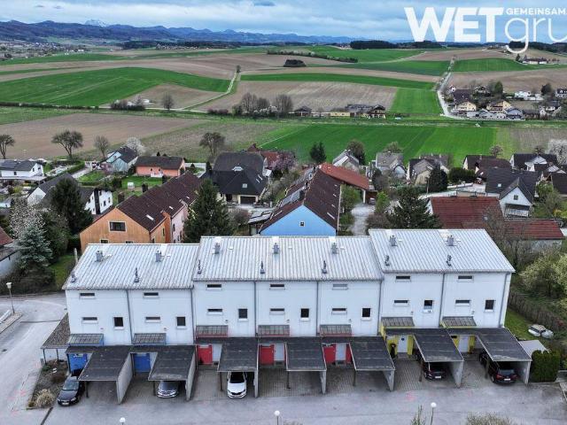 Geförderte 4 Zimmer Reihenhaus in Miete mit Kaufotpion | ca. 112 m² | Garten | Terrasse