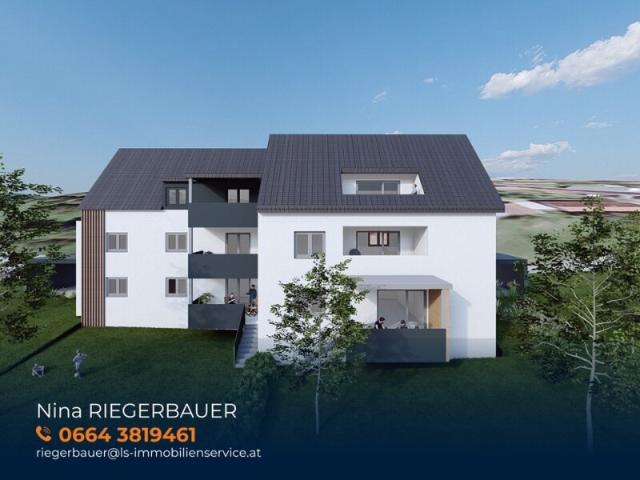 Gefördertes Neubauprojekt in Pischelsdorf – hochwertige & barrierefreie Wohnungen mit Balkon/Loggia, Carport & Kellerabteil