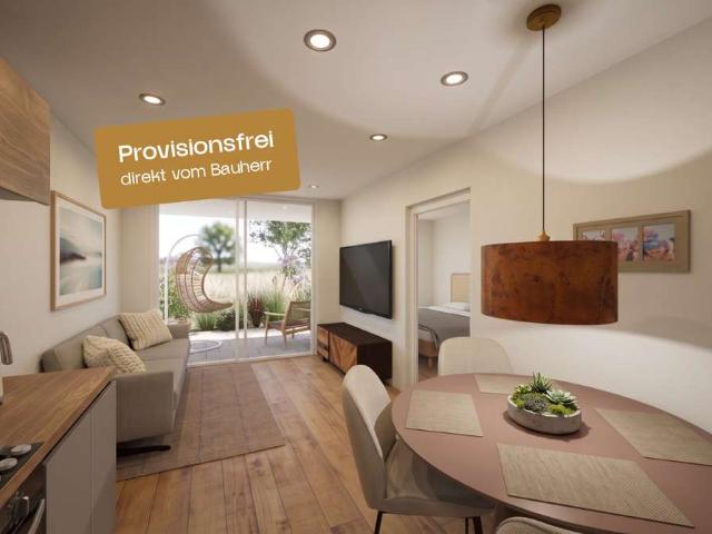Gehobene 2 Zimmer Wohnung mit Blick ins Grün & Bergpanorama