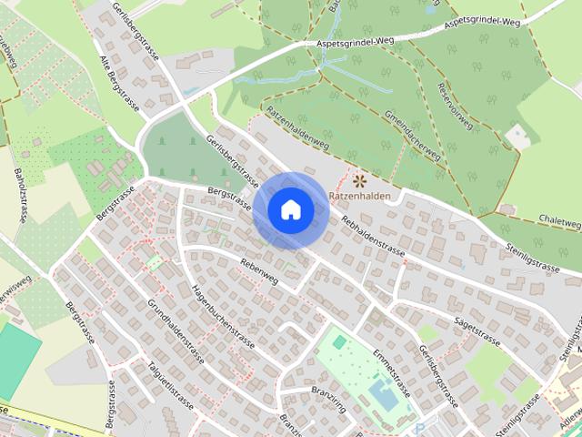Gehobene 2.5 Zimmerwohnung mit riesigem Garten!