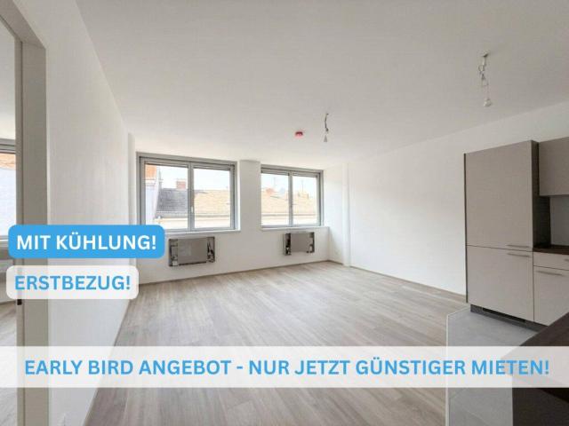 Gekühlter Erstbezug in 2 Zimmer Wohnung mit idealer Anbindung an U4/U6