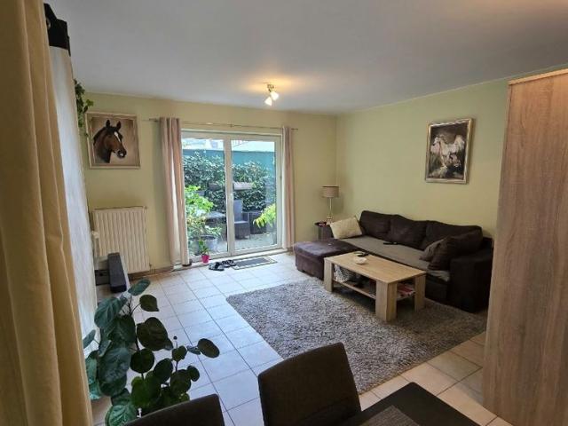Gelijkvloers appartement met 1slaapkamer, te huur in Waregem