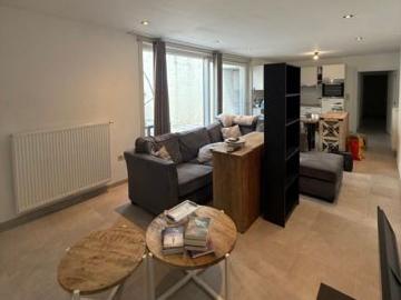 Gelijkvloers appartement midden in het centrum