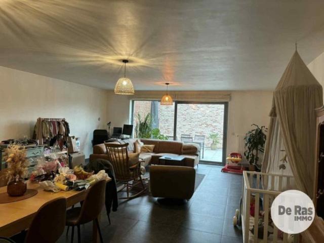 Gelijkvloers appartement te huur in Herzele