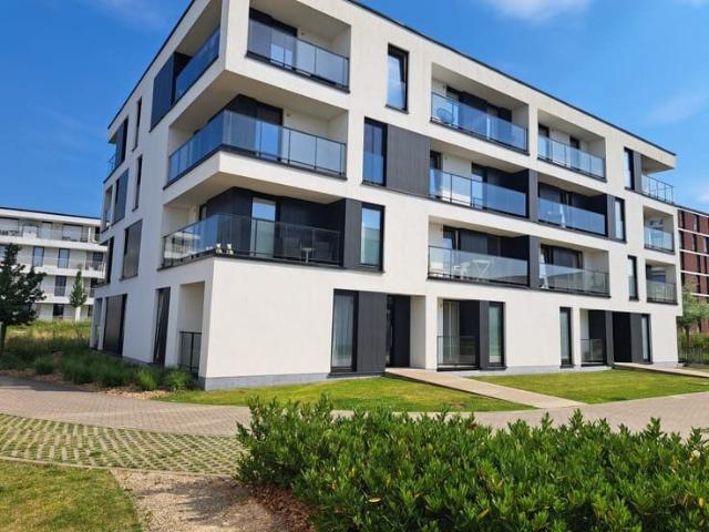 Gelijkvloers nieuwbouwappartement met 2 slpk