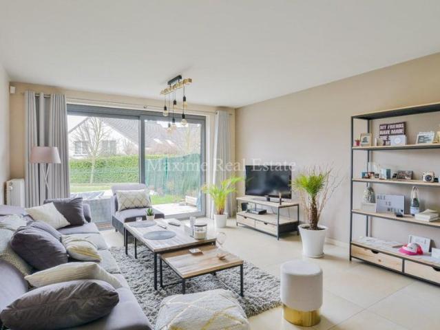 Gelijkvloerse verd. + tuin te huur in Wezembeek Oppem