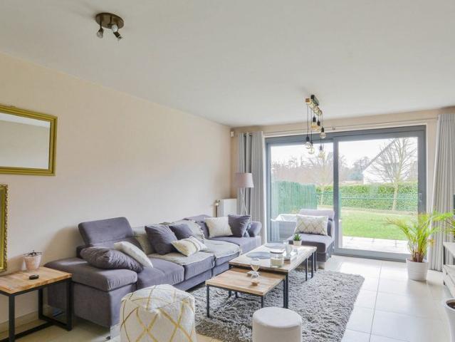 Gelijkvloerse verd. + tuin te huur in Wezembeek Oppem