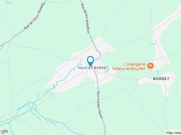 Gelijkvloerse verdieping met twee slaapkamers in Vaux et borset